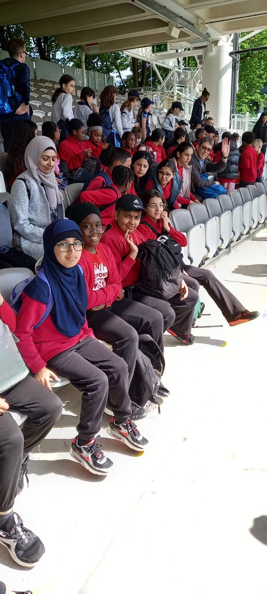 BraintcroftEACT's tweet photo. 🏏 very excited to be at Lords, the home of England Cricket, for Middlesex Cricket Inclusion Day! Looking forward to watching live County Cricket and joining in on some planned activities. Stay tuned for updates! #MiddlesexCricket #InclusionDay #Lords @EducationEACT https://t.co/tD6XBNAQoV