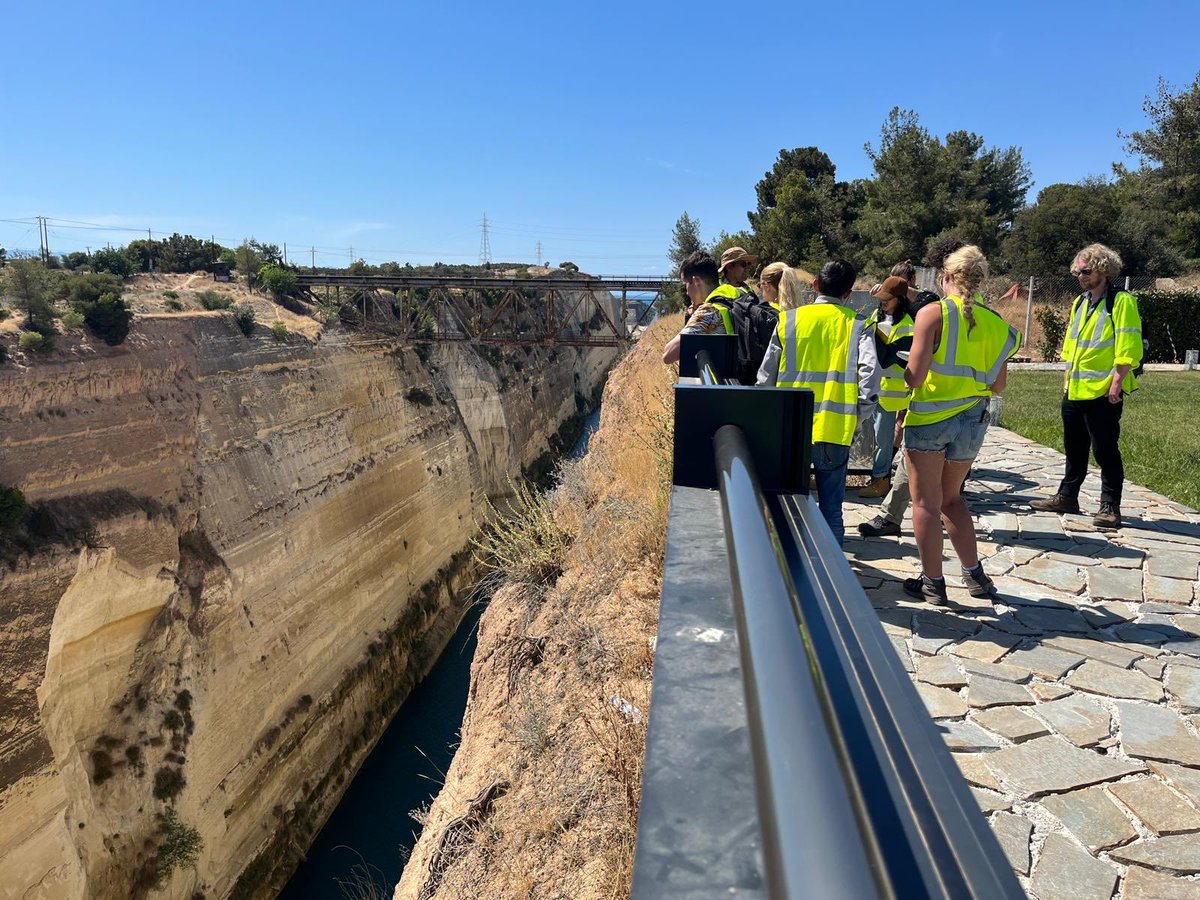 Rebecca Fisher (@rebeccaefisher) on Twitter photo MSci Environmental Geoscience students are making their very last field sketch of faults along the Corinth canal. Fantastic last locality for the Greece 2024 field trip. <a href="/RHULEarthSci/">RHUL Earth Sciences</a> MSci Environmental Geoscience students are making their very last field sketch of faults along the Corinth canal. Fantastic last locality for the Greece 2024 field trip. <a href="/RHULEarthSci/">RHUL Earth Sciences</a>