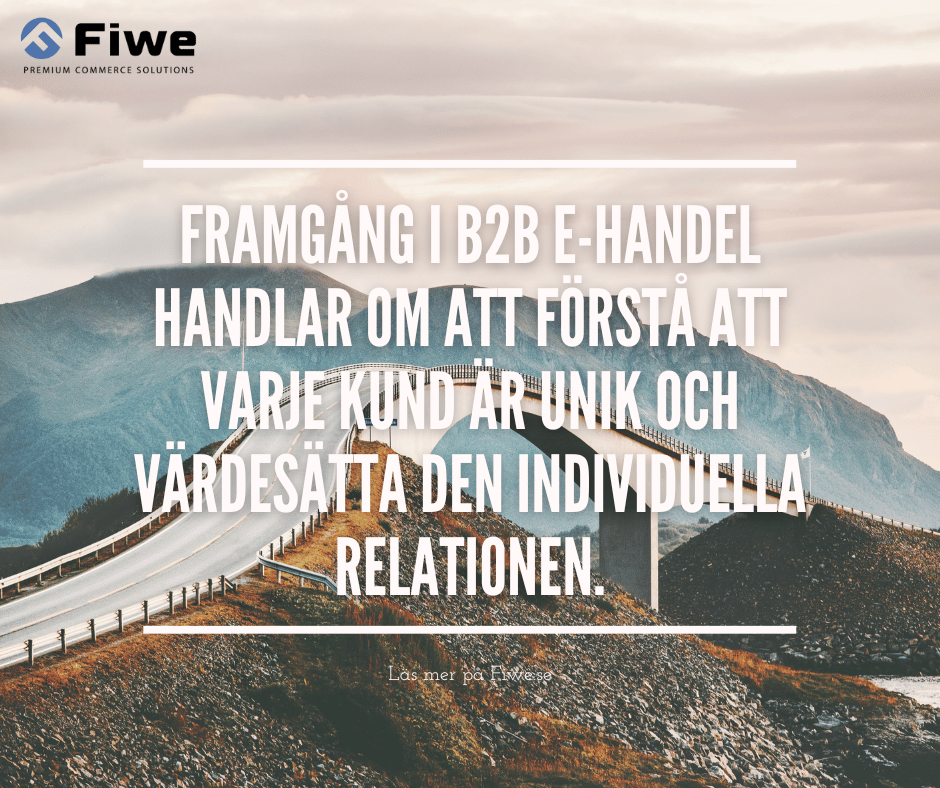 FiweCommerce's tweet photo. Framgång i B2B e-handel handlar om att förstå att varje kund är unik och värdesätta den individuella relationen.
https://t.co/SQ56o0fuG2 https://t.co/CyO4m0R33Y