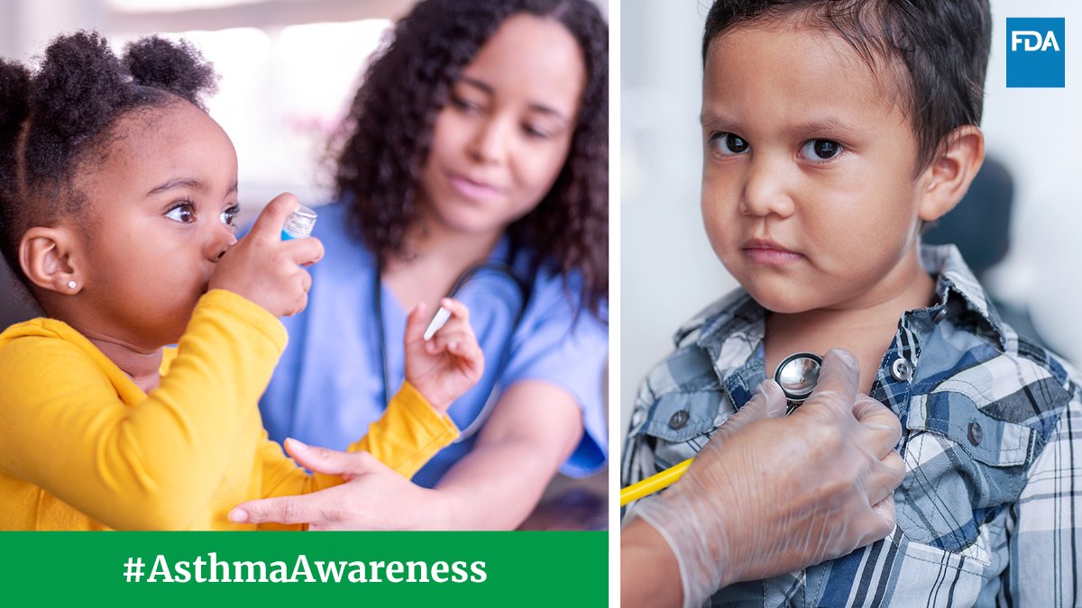 African American, Hispanic and Latino children are more likely to die from asthma-related complications. However, #asthma can be managed!

Talk to a health care provider about creating an Asthma Action Plan for your child: fda.gov/consumers/mino…

#AsthmaAwareness
