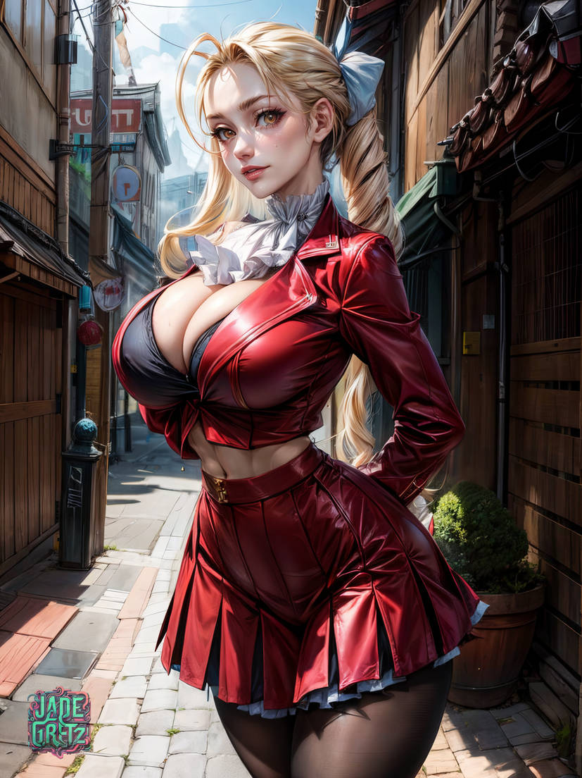 Karin Kanzuki: Refined Power by JadeGretzAI deviantart.com/jadegretzai/ar… #ai #aiart #digitalart #jadegretz #fantasyart #fanart #beautifulgirl #aiartwork #aiartcommunity #karinkanzuki #streetfighter #videogameart