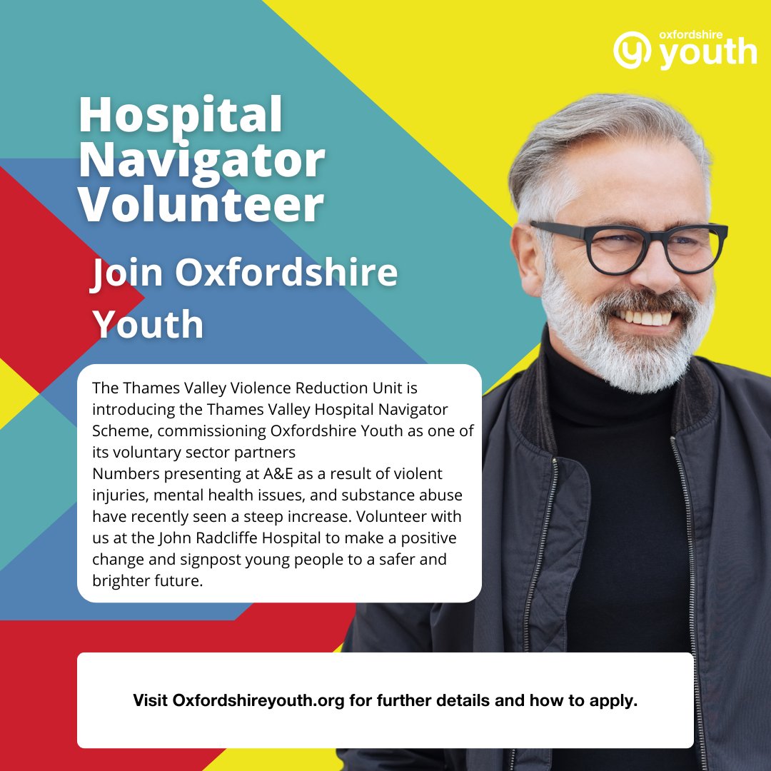 We are hiring for four roles:

Positive Activities Youth Worker
People and Office Apprentice
Young Women and Girls Project Coordinator
Hospital Navigator Volunteer

Apply today to become a part of a Oxfordshire Youth's welcoming and inclusive team!

oxfordshireyouth.org/about-us/work-…