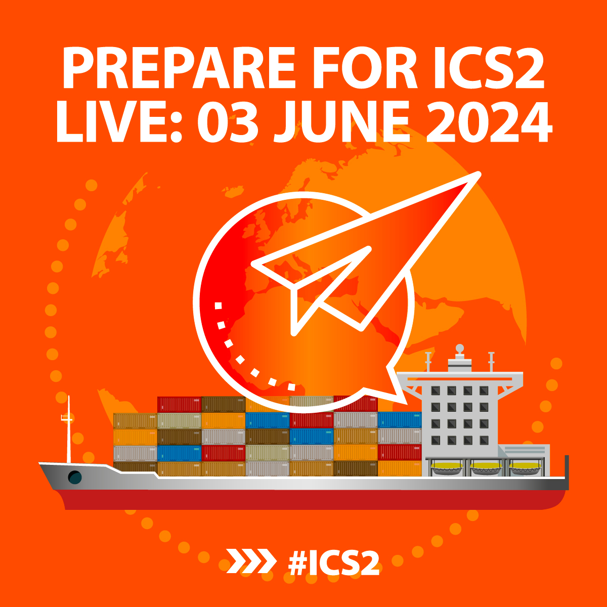 🚢 Attention maritime & inland waterway carriers! The #ICS2 launch on 3 June 2024 is approaching. Make sure you are ready to start ENS filing by then. Not ready? Contact your Member State ASAP to request a Deployment Window. Our factsheet can help you👉 europa.eu/!XDV8qM