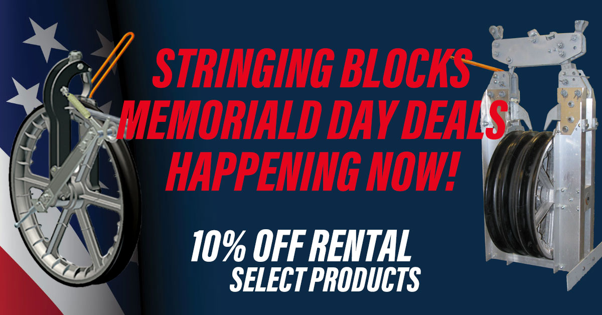 wsepulls's tweet photo. Stringing the lines are easier with the right blocks. 10% OFF the standard rental contract for the MDL 52, 62 and 70 stringing blocks, for the length of the contract.
Click the link below or call a team member to start your order.
🔗https://t.co/RDNGvMk6r3 https://t.co/Swy4bZ8gEk