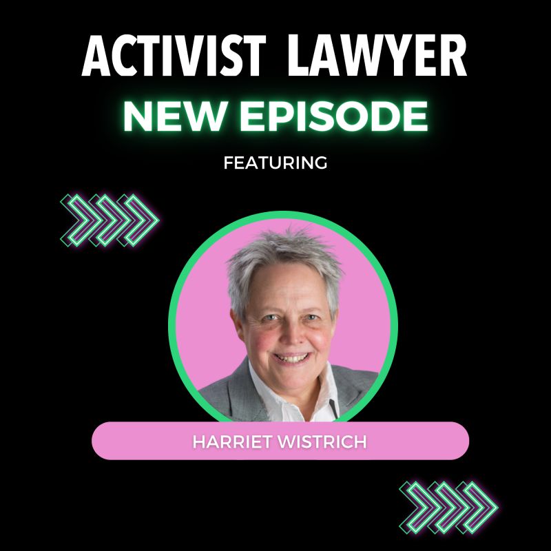 Director & founder of @centreWJ - @HWistrich joins us in the latest episode of @activistlawyer_ In a remarkable career, Harriet has been at the forefront of many historical legal victories fought on behalf of women who have survived male violence or abuse. Download/Subscribe!
