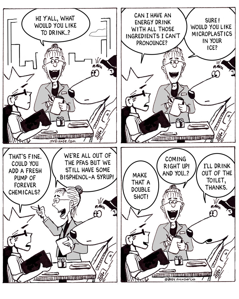 Something to drink...?