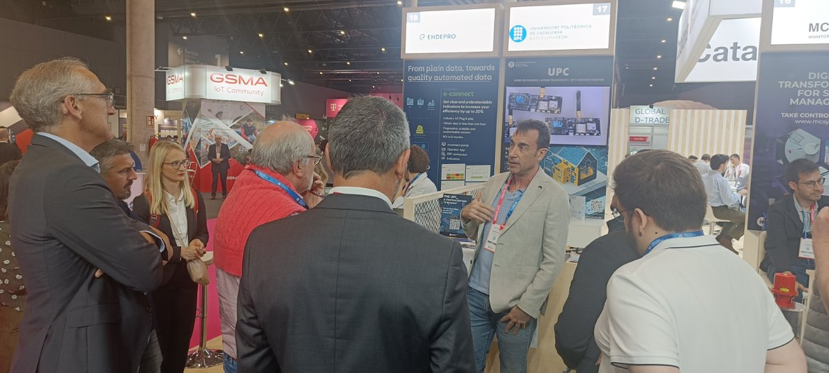 CIT_UPC's tweet photo. After three intense days at #IOTSWC24, we wrap up a very fruitful edition where @la_UPC showcased all its capabilities, solutions, and project prototypes in #IoT. A big thank you to everyone who participated and made it possible. See you soon! 👏🏻
#UPCtechnology https://t.co/bzurX3aZQy