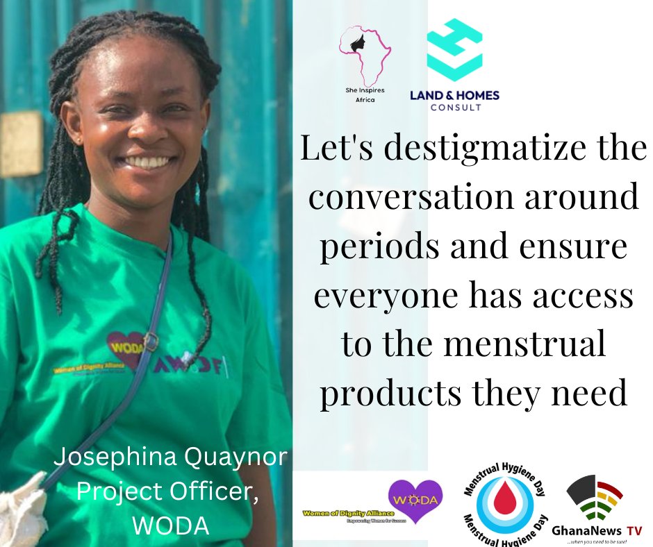 Proper menstrual hygiene is an important part of self-care. Ensuring that every adolescent have access to the menstrual products they need is the ultimate goal 💪
#AdolescentHealthMatters
#PeriodFriendlyGhana