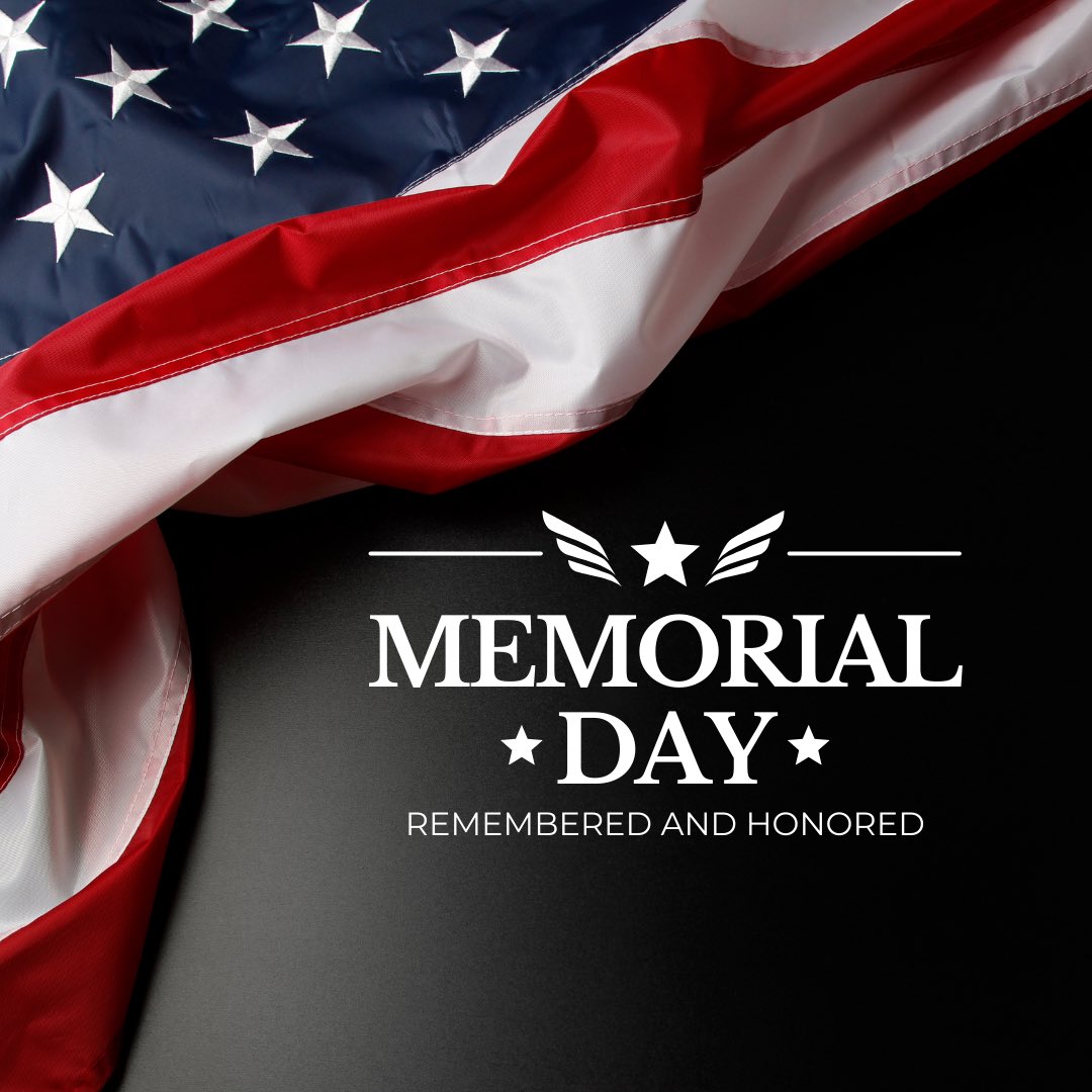 Friendly reminder! Our public lobby will be closed on Monday for Memorial Day. This includes records and Watch Operations. We will still be on patrol and a phone call away if you need us!