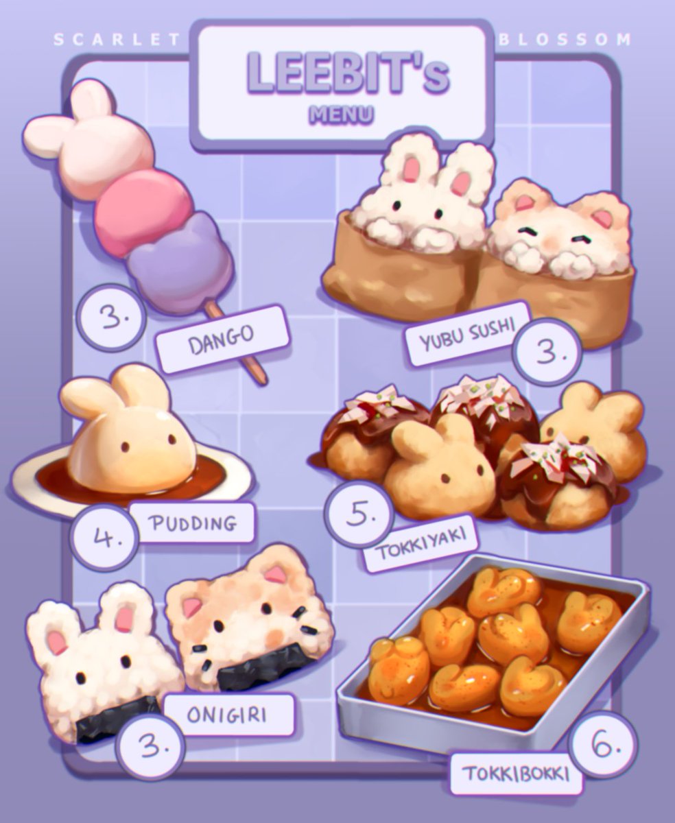 Welcome to the Skzoo Food Festival!
.
(You have 100 coins to spend on their stands, what are you buying? )
.
Wolfchan &amp; Leebit's