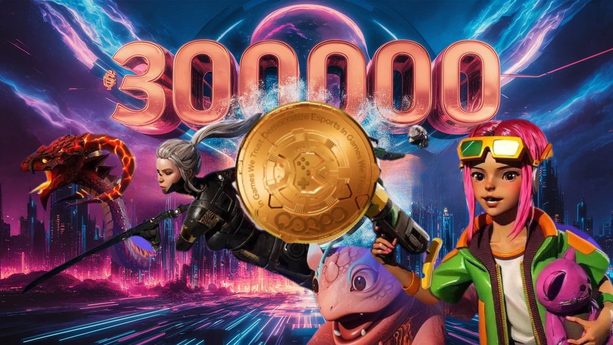 Gamers, a new opportunity has arrived to earn at least $5K.🤩 @QORPOworld has launched a new airdrop farming season with a massive 300,000 token prize pool up for grabs. QORPO WORLD is building a complete ecosystem with Web3 games, esports, and a digital marketplace—all powered