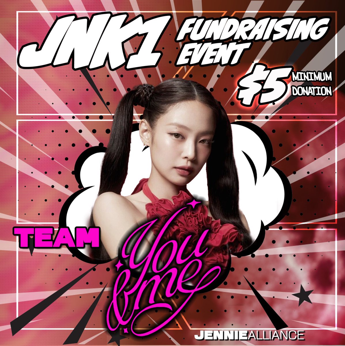 [#JNK1 FUNDRAISING EVENT!] TEAM #YOUANDME are you ready?! 🌕💃🏻 Please join us now for this Donation Battle against @USBU4WAYS by donating to our #JENNIE USA Digital Buying Fund! Donation Link: ➝ bit.ly/JNK1USSTFund #JNK1USAFundraisingEvent #TeamYOUANDME