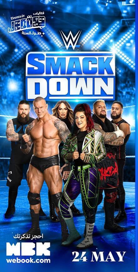 ¿Alguien entiende los posters que saca la #WWE? 

Ahora en el #Smackdown de hoy está Bayley, si, pero no están ni #LoganPaul ni #CodyRhodes y si está #KevinOwens que en teoría no va a estar en el programa XD. 🤷
 #WWEKINGANDQUEEN