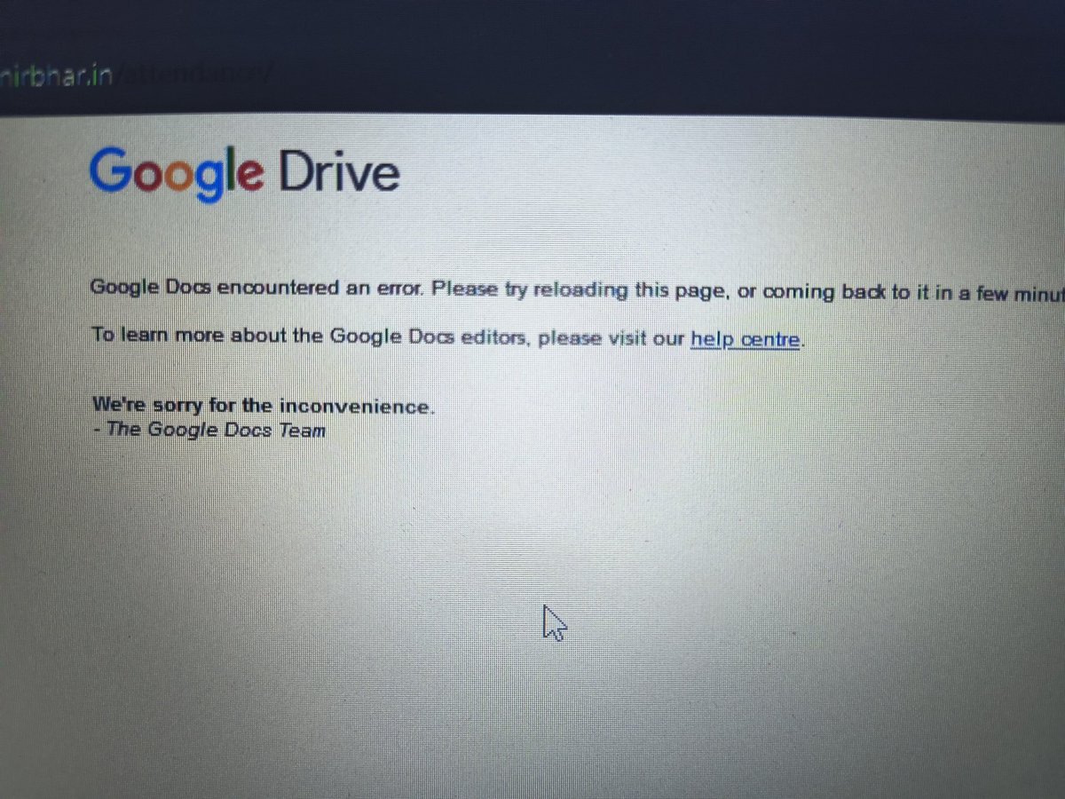 AnandJha_'s tweet image. Google Docs is facing a problem have faced?

#AppScript @AppsScriptInfo #GoogleDrive