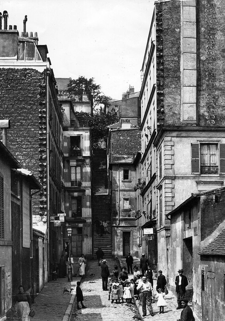 Léon et Lévy. Passage Cottin c.1910. Butte Montmartre