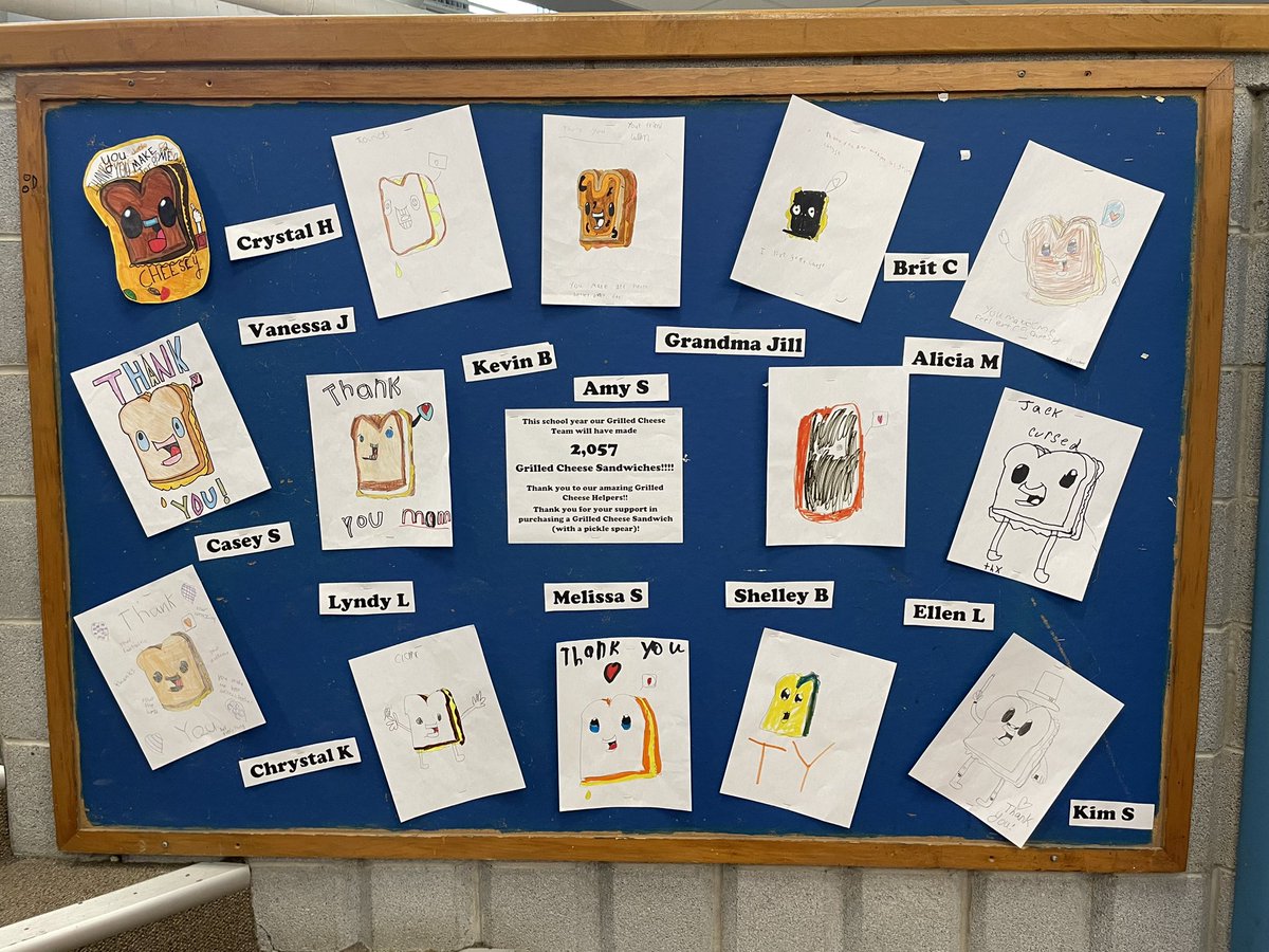 Our awesome School Council and parent volunteers have made over 2000 grilled cheese sandwiches so far this year. The funds we generate enrich the school experience at St. George for all students. Thank you so much for continuing to enjoy tasty grilled cheese each month!