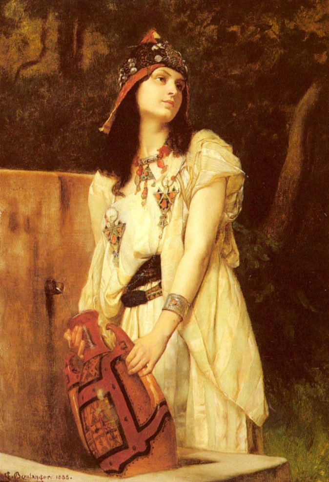 Kabyle woman ⵣ🇩🇿 by Gustave Boulanger 1888.