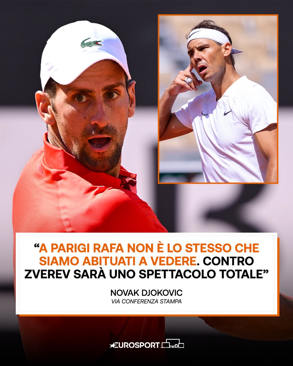 In fin dei conti, è o non è il torneo del maiorchino? 😅🏆 #RolandGarros #Tennis #Nadal #Djokovic