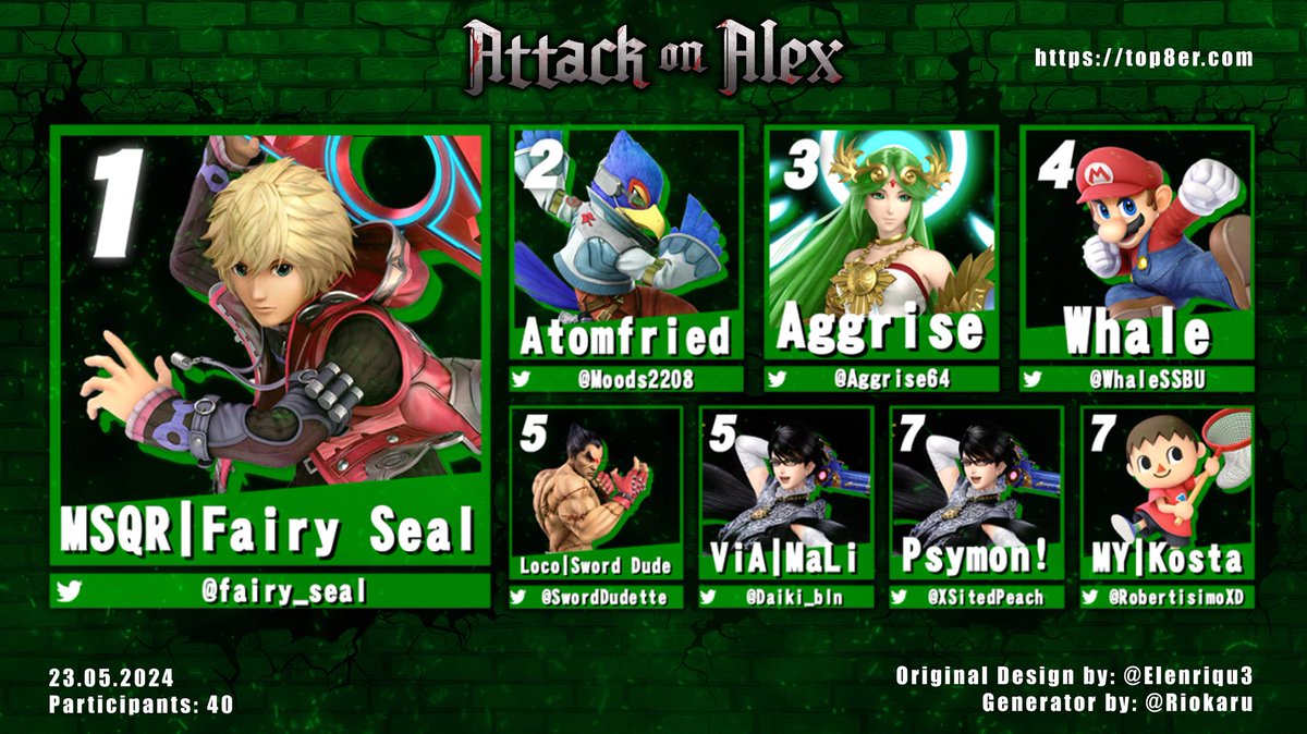 Diese Woche gab es eine erfolgreiche Solo Invasion, <a href="/fairy_seal/">Fairy Seal</a> setzt sich nach einem Reset gegen <a href="/Moods2208/">Mudel</a> im Grand Final durch. Wie jede Woche Shoutouts an <a href="/tulparnotebook/">Tulpar Gaming Notebook</a> für die Venue und die TOs für die Orga!