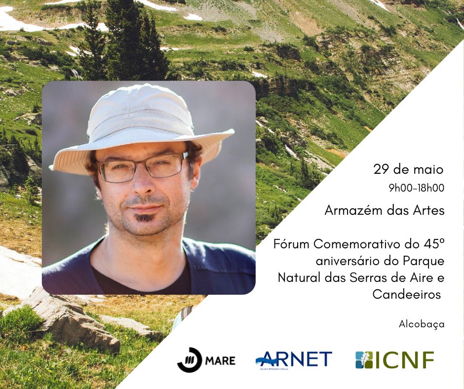 🌲🌿 Our researcher Ricardo M. Nogueira Mendes will be present at the Forum commemorating the 45th anniversary of the Serras de Aire e Candeeiros Natural Park, to talk about management and monitoring of tourist and recreational uses of protected and classified areas.