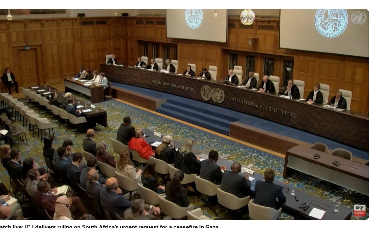 This is huge from the ICJ: The Court orders Israel to immediately halt its military offensive; orders to preserve evidence- access to investigative bodies; orders access to humanitarian aid