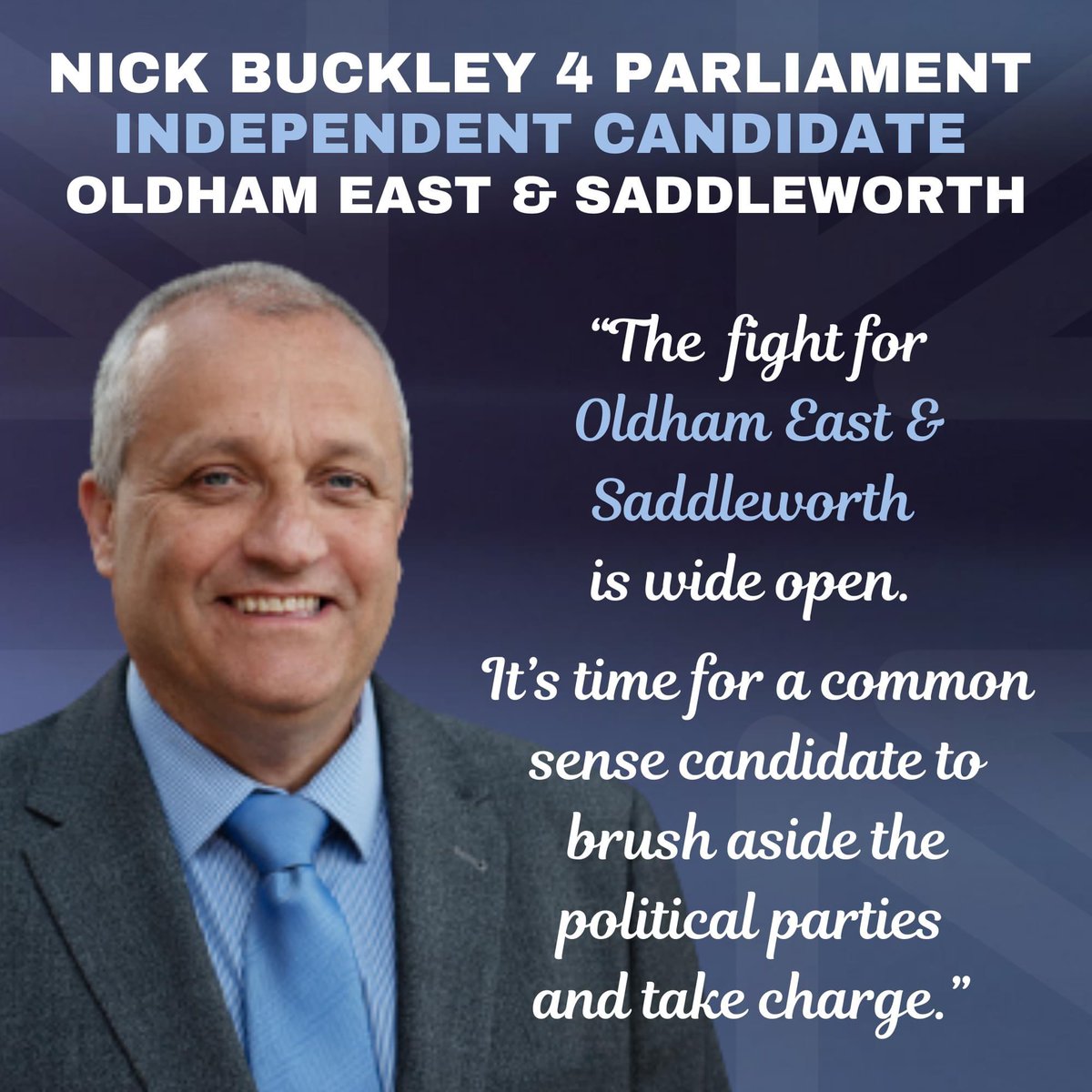 We need to stop being so tolerant of those that are intolerant of us. England is the greatest country to ever exist - the history books show us this fact. #NickBuckley4Parliament