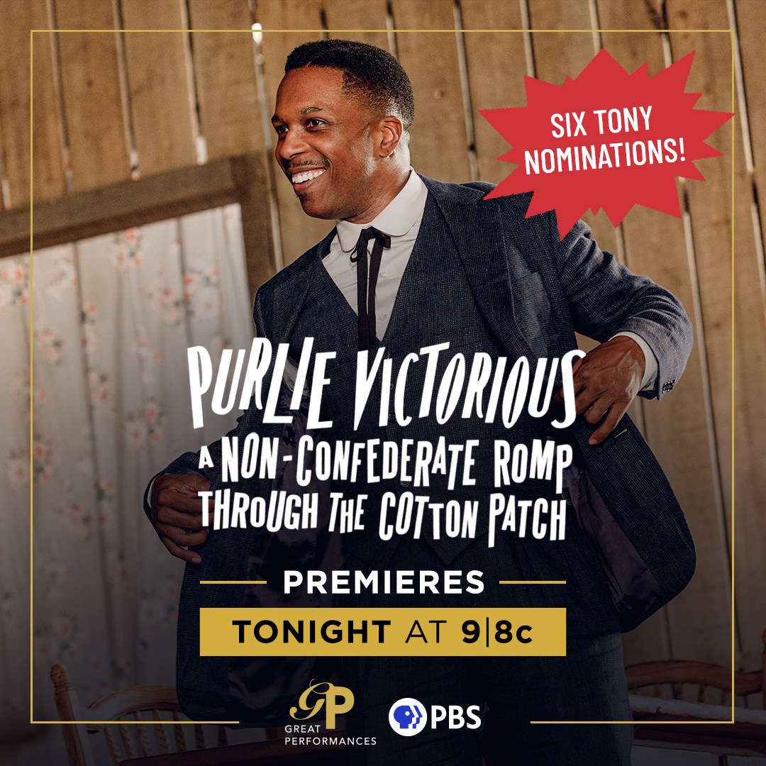 TONIGHT: Don't miss Tony-nominated 'Purlie Victorious,' a satirical play by Ossie Davis. #GreatPerformancesPBS