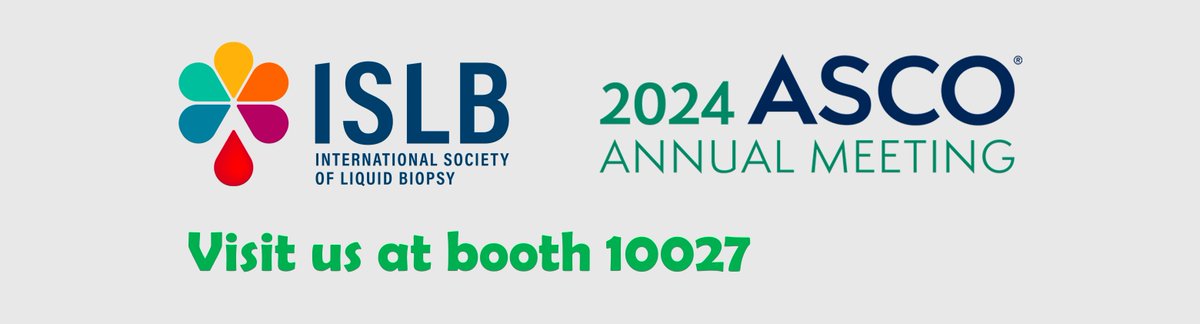 🚀 Excited to be at #ASCO2024! Visit us at booth 10027 to learn more about the International Society of Liquid Biopsy (ISLB) and our latest advancements. See you there! #LiquidBiopsy #CancerResearch #ISLB #ASCO2024