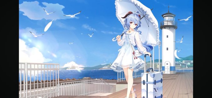 「blue sky ocean」 illustration images(Latest)