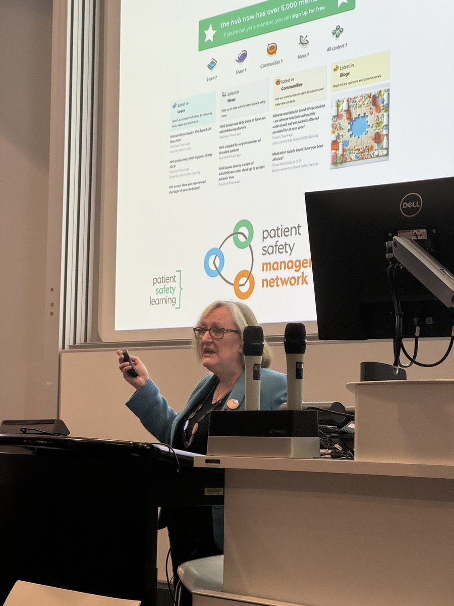 Many thanks to @helenh49 for joining our PSIRF summit to share her insights and inspiration on organisational safety improvements . #BartsHealthDoPSIRF @NHSBartsHealth