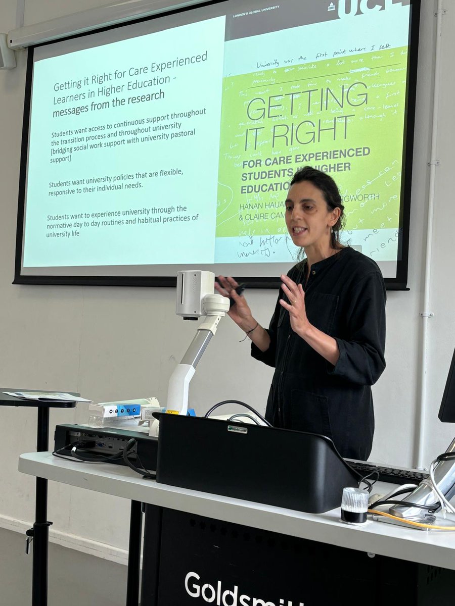 Simply, wow! Last week we came together as a #community for #careexperienced people, hearing from speakers and engaging in discussions on what we can do to better #support those who need us. Thanks to @GoldsmithsUoL for hosting us!  

#aimhigher #socialmobility #inclusionmatters