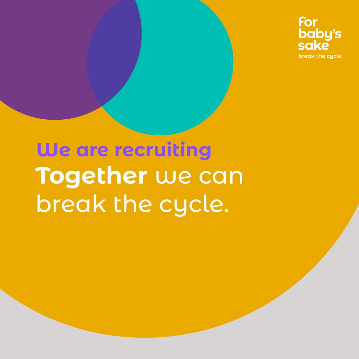 forbabyssake's tweet photo. We're #hiring at The For Baby's Sake Trust for some exciting new roles! 

▶ Director of Finance and Business Development: https://t.co/zZM5Cs9Rns

▶ Deputy Director of Operations: https://t.co/FwGuSyiuvy

Apply today 💡 https://t.co/ukq0nk01Sx