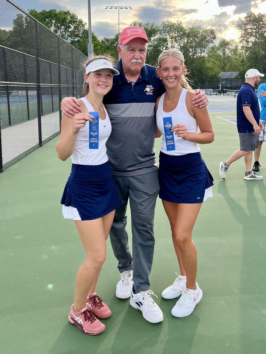 THEY. GOT. IT. DONE.  😤

🆚 Noblesville

📍 AT Noblesville 

✅ 3 hour match

4-6
6-2
6-6 (7-5)

The doubles team of Manor &amp; Vest advance to the individual doubles regional on June 1st at Kokomo HS!