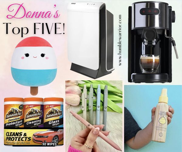 🥳🥳🥳 The Top FIVE items you loved best yesterday are still available today! Let me know what you loved best. Xo, Donna 😘 The Veva Air Purifier was $290! Enter 50PUREAIRTCP to save. -----> shop.humblewarrior.com/amazon/t8VSU Quick Brew Espresso Machine. This was $200! Enter 50COFFEETIME at
