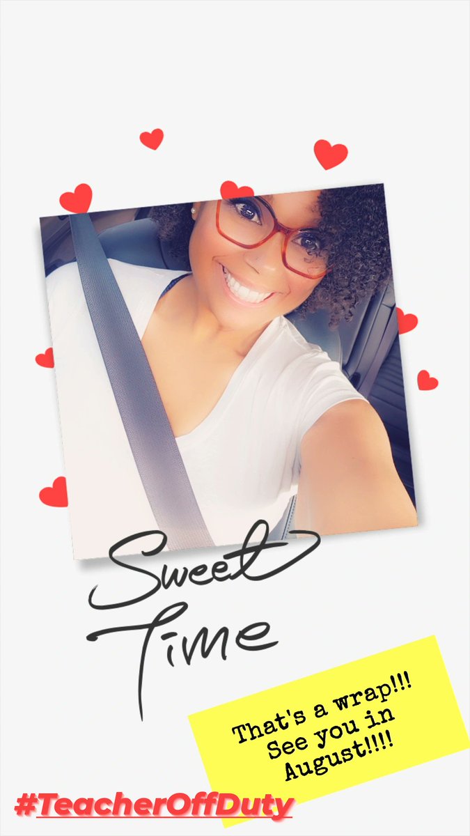 Summer, is that you?! #TeacherOffDuty