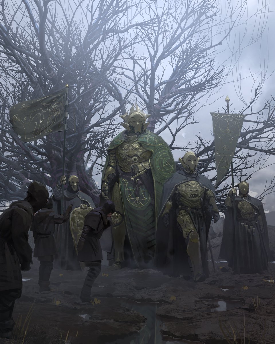 The Golden Ones. Always good to paint some big boys.