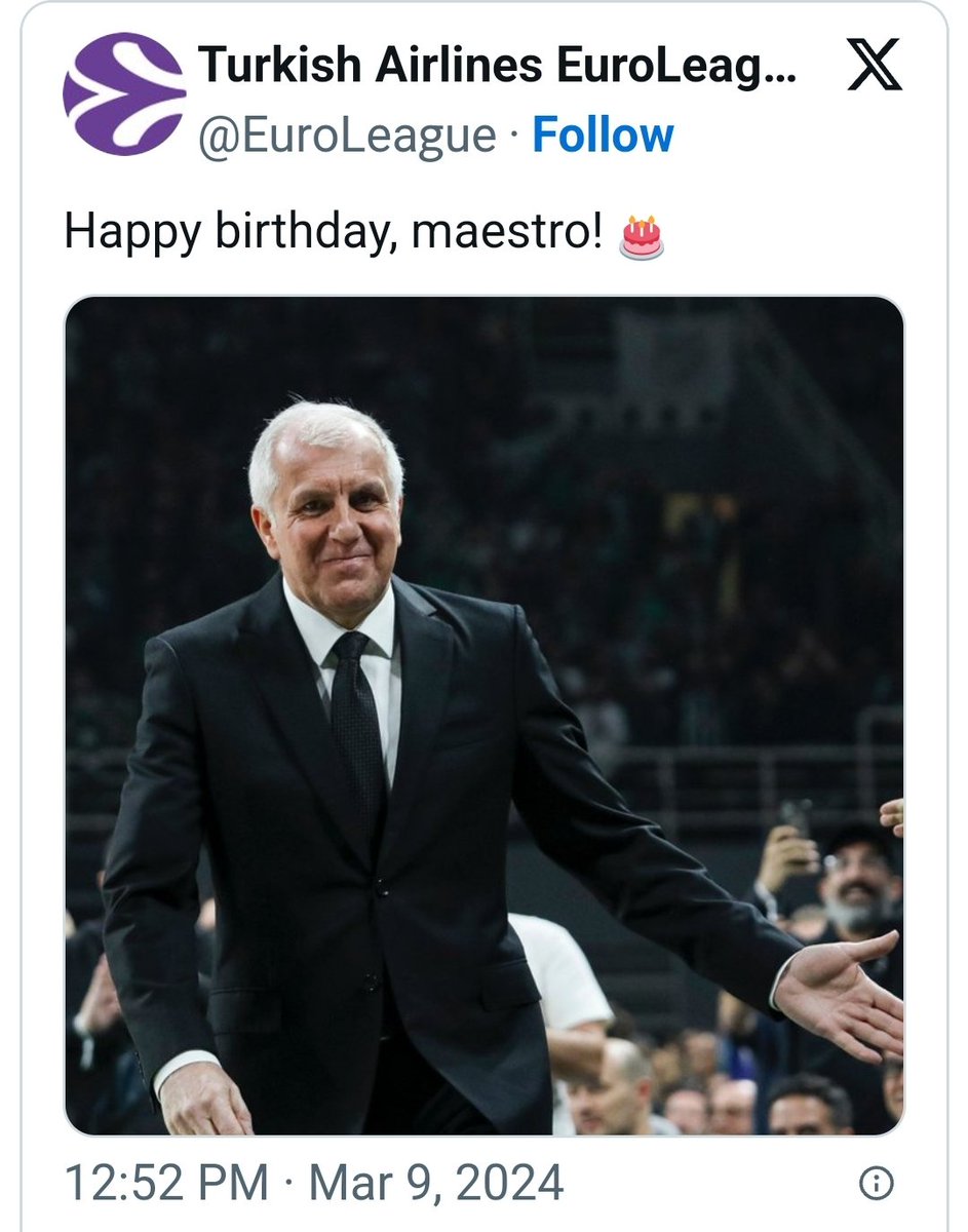 Rodjaci,da li vam je sada jasno zašto ga razapinje ova sekta i njeni sledbenici od kada se vratio u Partizan.Najveći trener svih vremena u Evropi!!!
