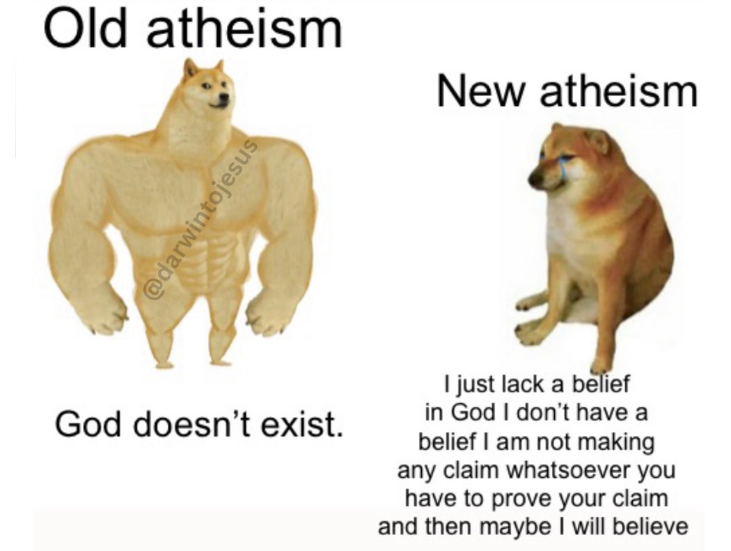 Little dog atheism (aka agnosticism)