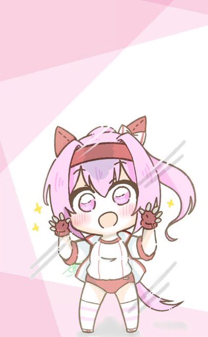 ハルウララ(ウマ娘) 「【skeb】納品しました。リクエストをありがとうございます!ロック画面からこちら」|五円。(skeb受付中)のイラスト