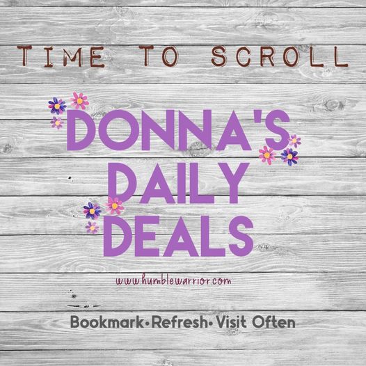 🥳🥳🥳 Hey Warriors! It's time to sit back, relax and scroll Donna's Daily Deals (DDD for short)! We upload every deal, every day in ONE place. If FB goes down or you're unable to access FB at work, you can always visit DDD so you're sure not to miss a thing! 🤩 Bookmark DDD