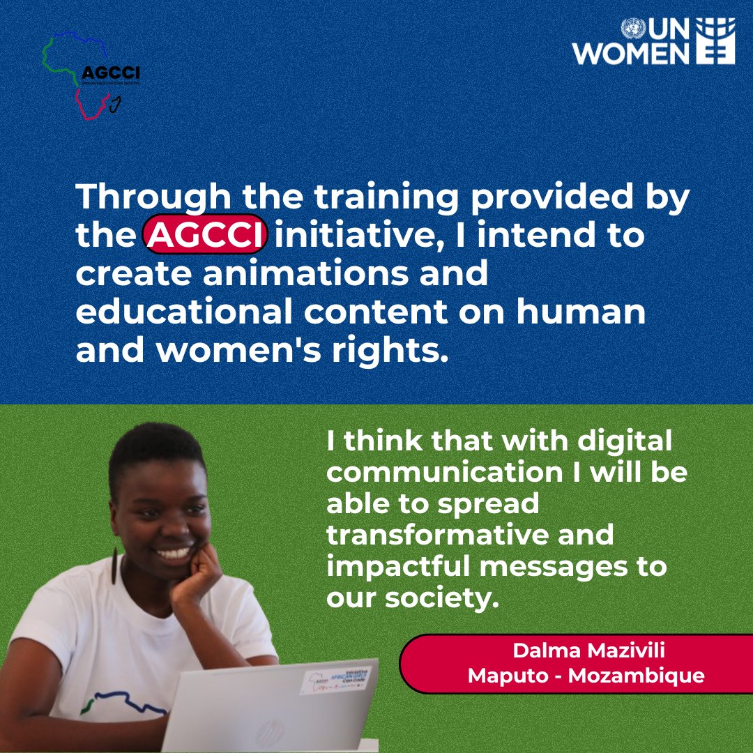 onumulheresmz's tweet photo. As we near the conclusion of the first Coding Camp under the #AGGCI, the transformative impact on our participants is becoming increasingly evident. Discover how Dalma intends to leverage the skills and knowledge she has gained.

#AfricanGirlsCanCodeInitiative #Mozambique https://t.co/ss0ZPw10c8