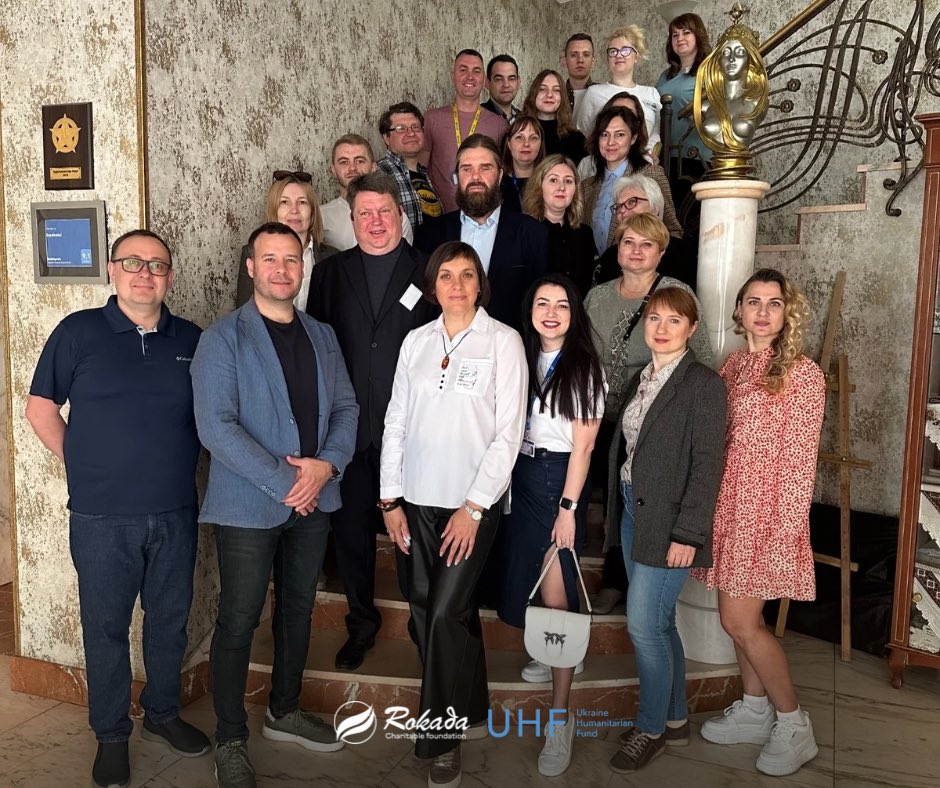 The legal experts of @ROKADA_CF from #Sumy continue to improve for the quality of our support🌱 In particular, a lawyer of the our Foundation underwent training in #Lviv to improve assistance to the war-affected population.