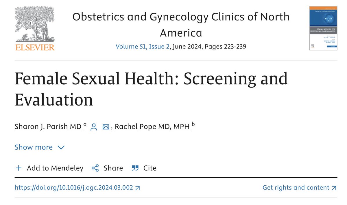 Rachel Pope (@drrpope) on Twitter photo Excited to share this chapter written with the brilliant Dr. Sharon Parish in the issue: Sexual Medicine for Obstetrican/Gynecologists edited by <a href="/drmonicaxmas/">Monica Christmas</a> and Dr. Andrewfisher: authors.elsevier.com/a/1j7Nm3AL5cpW…
<a href="/CaseUrology/">University Hospitals Urology Institute</a> #sexmed #gynecology Excited to share this chapter written with the brilliant Dr. Sharon Parish in the issue: Sexual Medicine for Obstetrican/Gynecologists edited by <a href="/drmonicaxmas/">Monica Christmas</a> and Dr. Andrewfisher: authors.elsevier.com/a/1j7Nm3AL5cpW…
<a href="/CaseUrology/">University Hospitals Urology Institute</a> #sexmed #gynecology