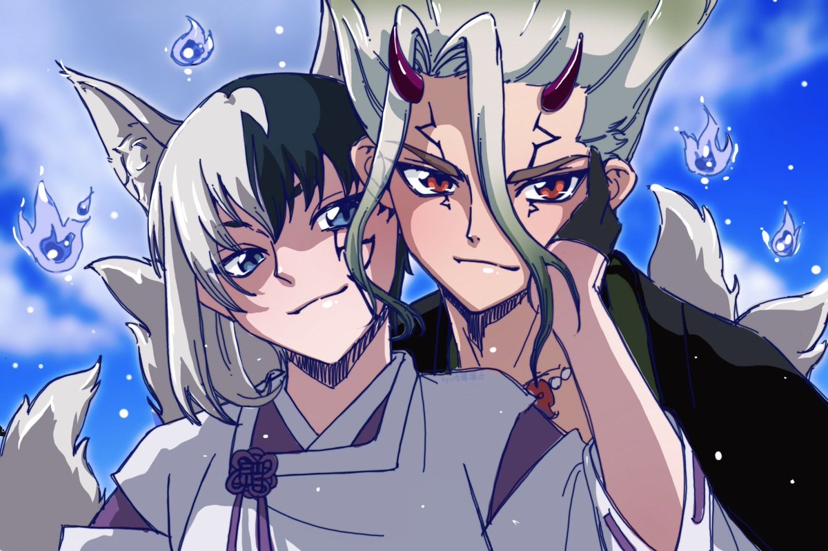 #DrSTONE #dcst #ドクターストーン #Senku #Gen #千空 #ゲン #千ゲン #千幻
狐火