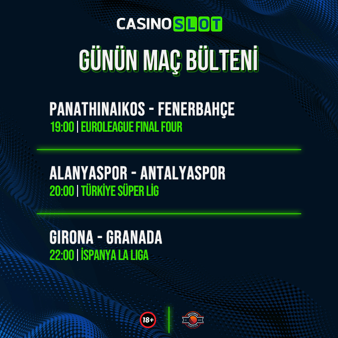🏀 Temsilcimiz Fenerbahçe Beko Final Four’da, en yüksek oranlar #Casinoslot'ta!

🚨 Kuponlar hazırsa hemen bahsini al!