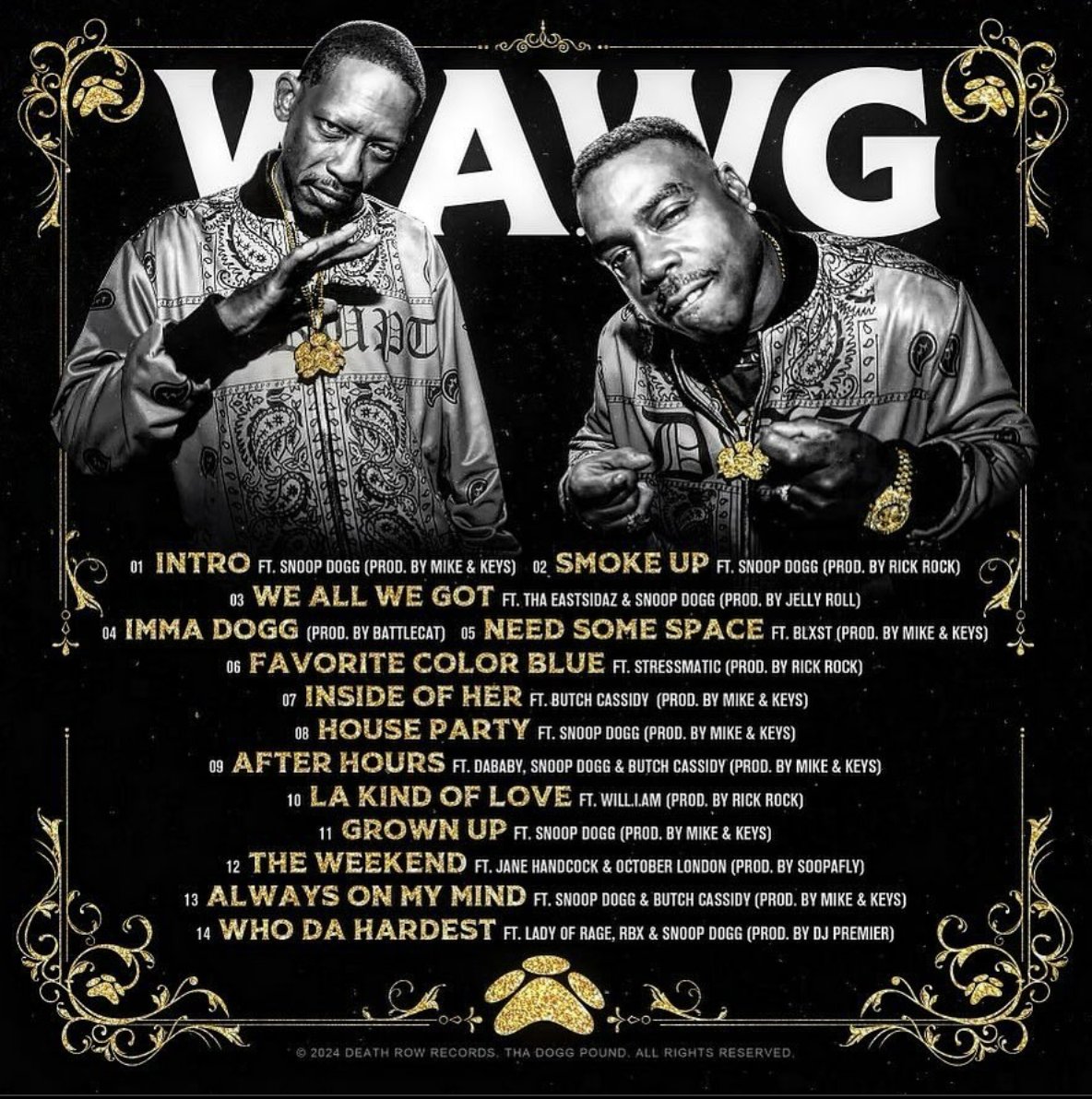 Tha Dogg Pound tap Snoop Dogg, DJ Premier &amp; more for "W.A.W.G." album tracklist

⏩ READ MORE: bit.ly/3UWhUoR
