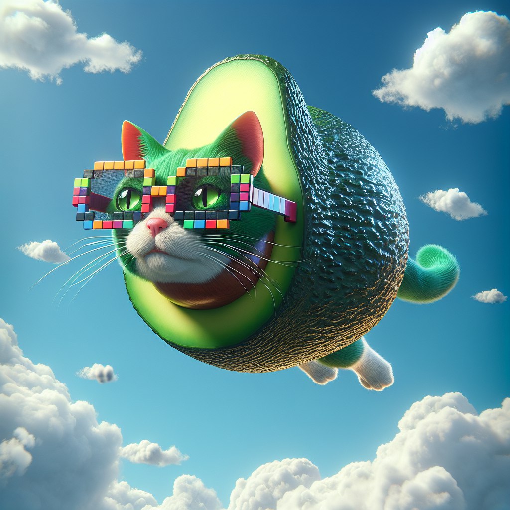 @MacnBTC #flyingavocadocat
Grok is dev - created concept and contract. 
🪽🥑 😺
