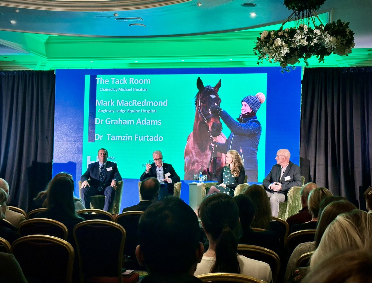 Hugely insightful event at today’s <a href="/HRIRacing/">Horse Racing Ireland</a> Welfare Symposium at <a href="/KeadeenHotel/">The Keadeen Hotel</a>, hearing from excellent speakers from veterinary, technology &amp; research backgrounds. 👏
