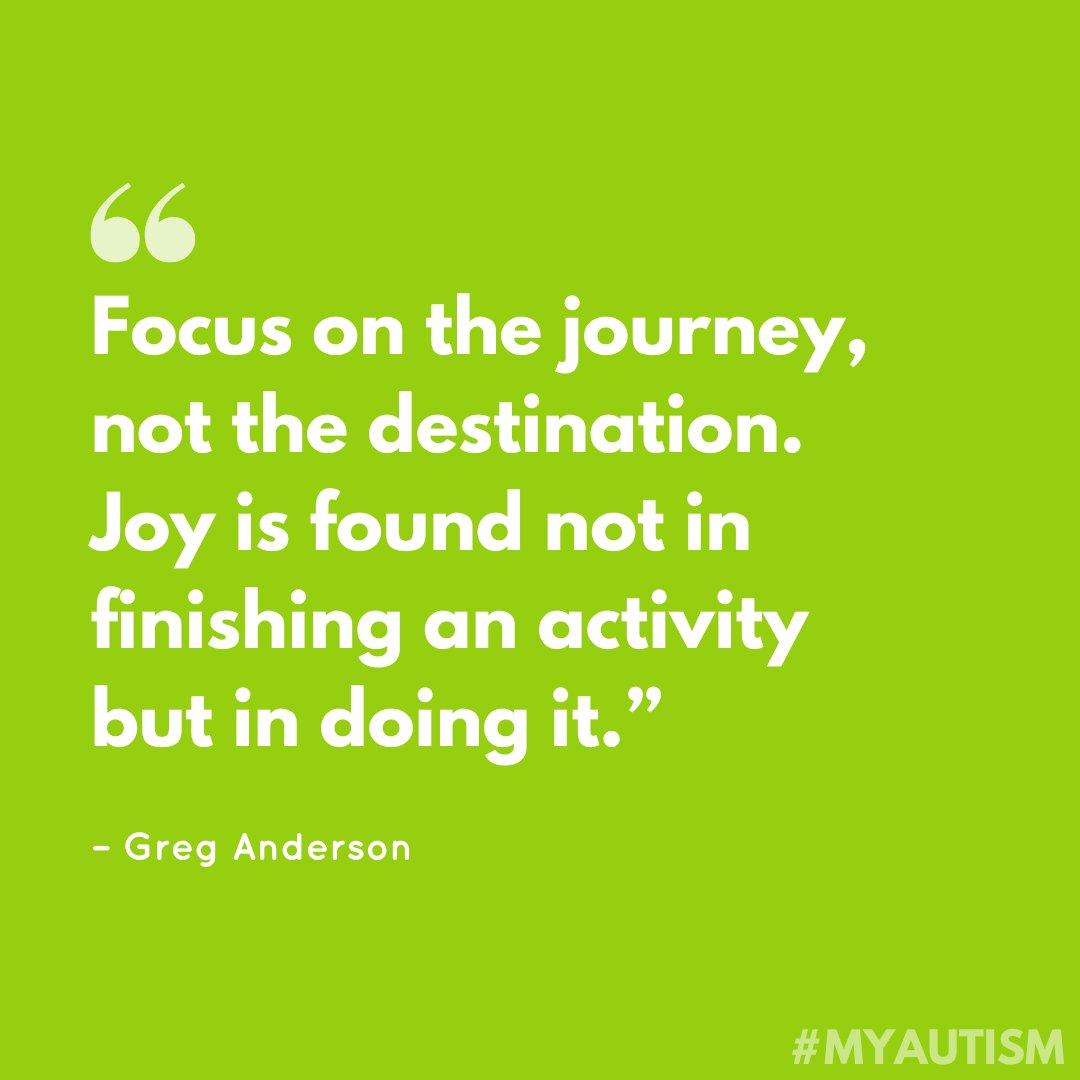 Every step along the way counts! #autismjourney #myautism