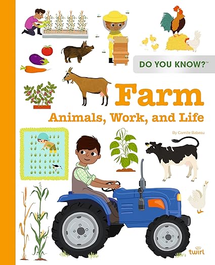 #ChildrensBook Review: DO YOU KNOW? FARM ANIMALS, WORK, AND LIFE by Camile Babeau @ChronicleKids sincerelystacie.com/2024/05/childr… #kidsbook #booksforkids #farmlife #farmbooksforkids #readaloud #readtolearn #BookRecommendation #bookboost #bookbuzz #bookreview #doyouknowseries #farming